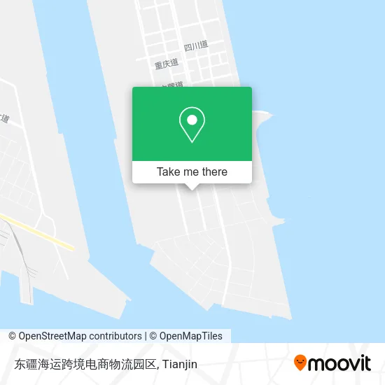 东疆海运跨境电商物流园区 map