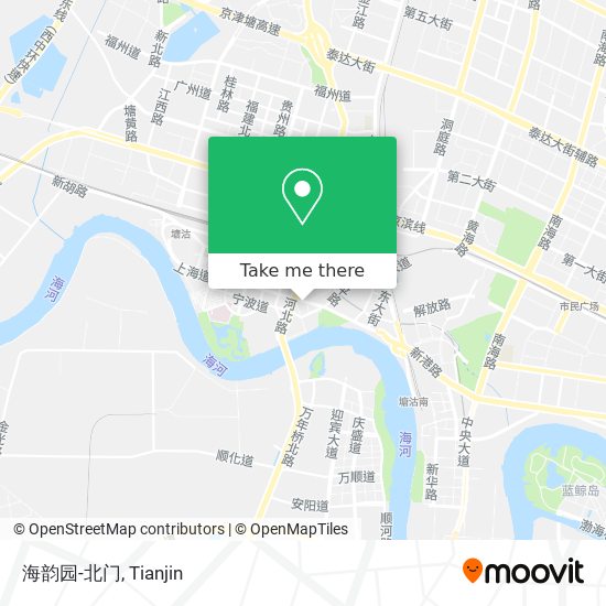 海韵园-北门 map