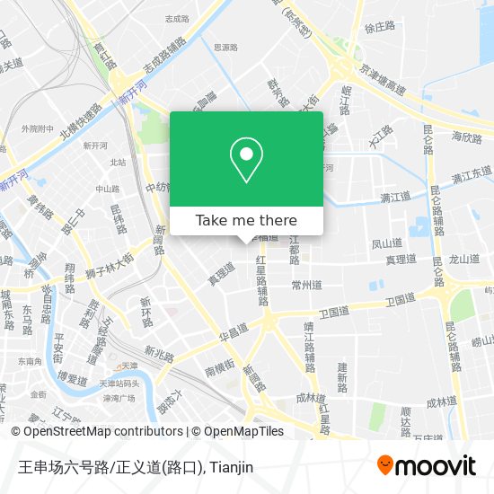 王串场六号路/正义道(路口) map