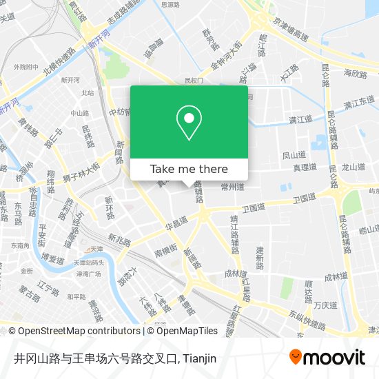井冈山路与王串场六号路交叉口 map