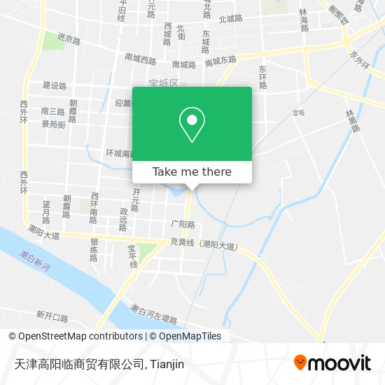 天津高阳临商贸有限公司 map