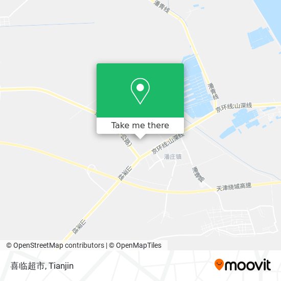 喜临超市 map