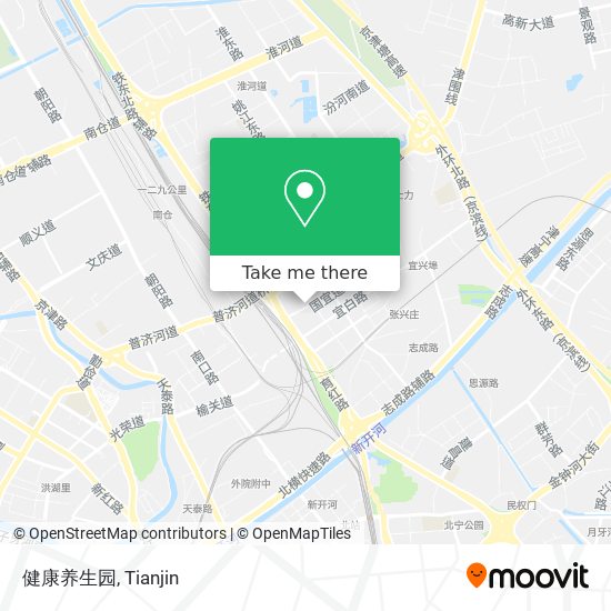 健康养生园 map