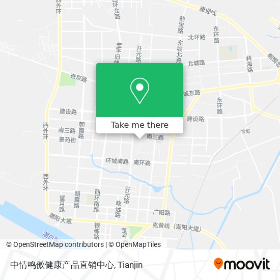 中情鸣傲健康产品直销中心 map