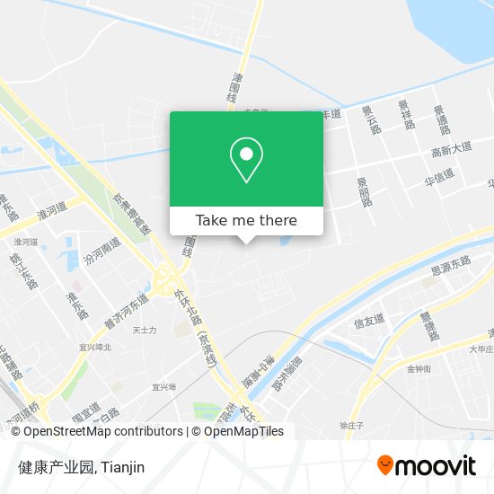 健康产业园 map