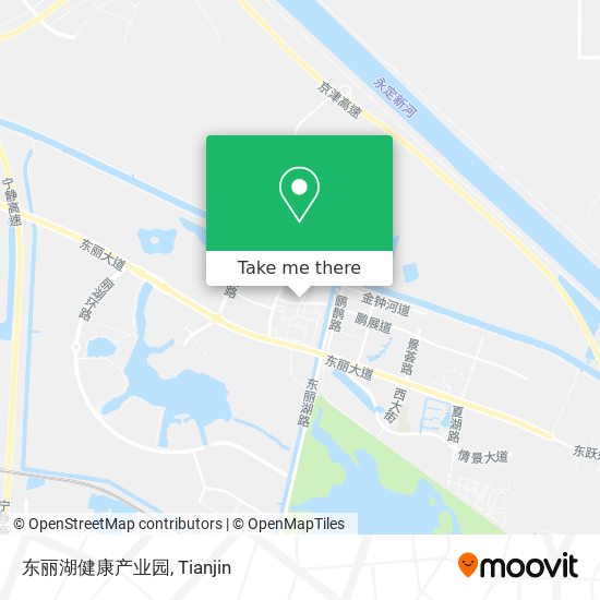 东丽湖健康产业园 map