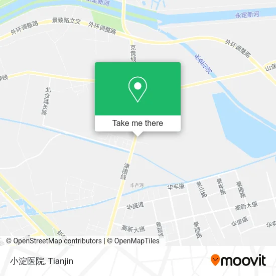 小淀医院 map