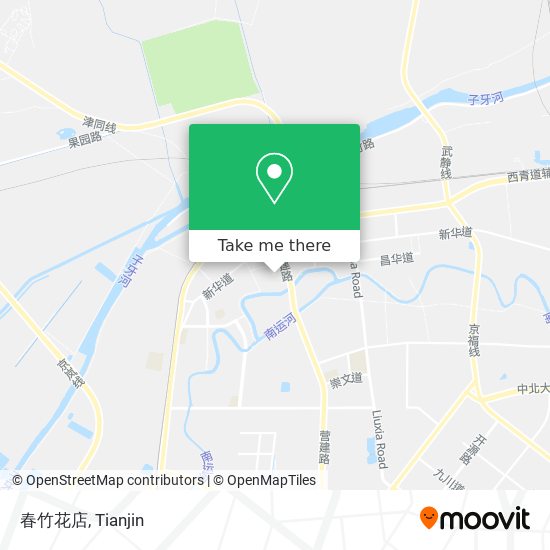 春竹花店 map