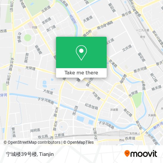 宁城楼39号楼 map