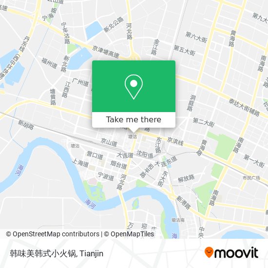 韩味美韩式小火锅 map