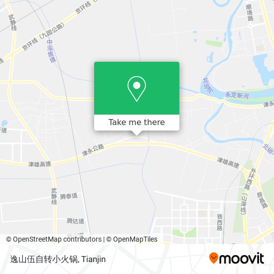 逸山伍自转小火锅 map