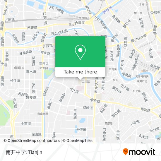 南开中学 map