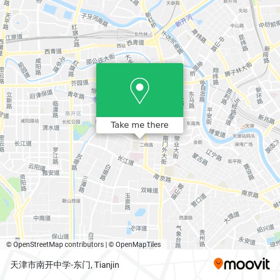 天津市南开中学-东门 map