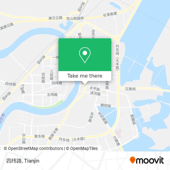 四纬路 map