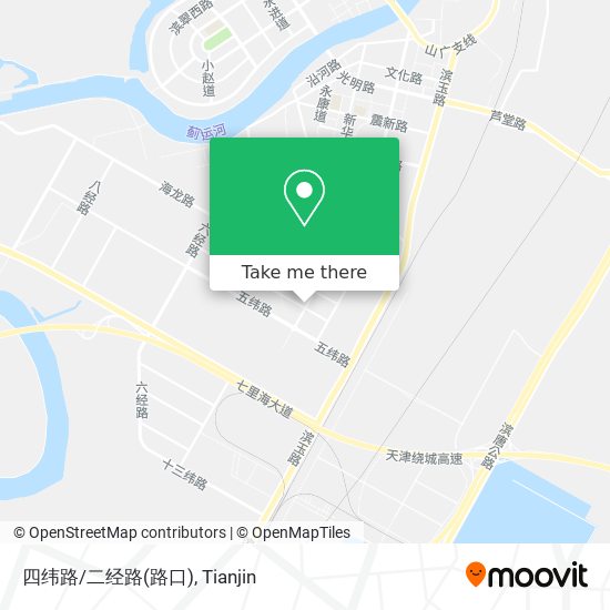 四纬路/二经路(路口) map