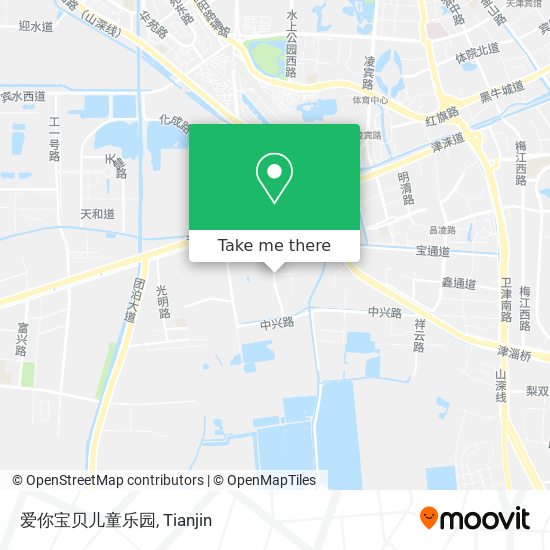 爱你宝贝儿童乐园 map
