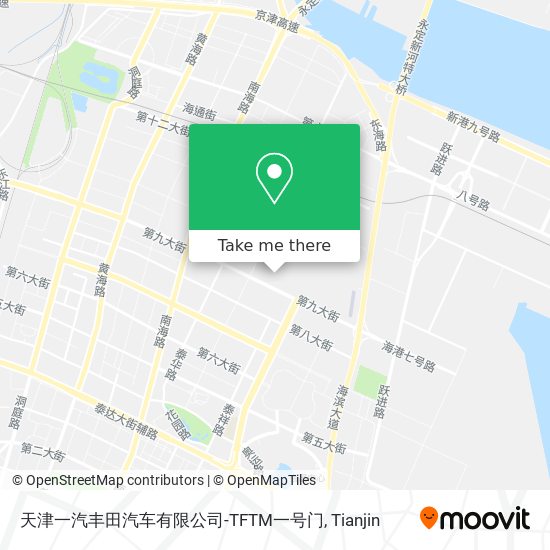 天津一汽丰田汽车有限公司-TFTM一号门 map