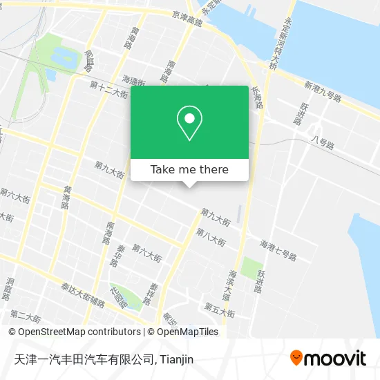 天津一汽丰田汽车有限公司 map