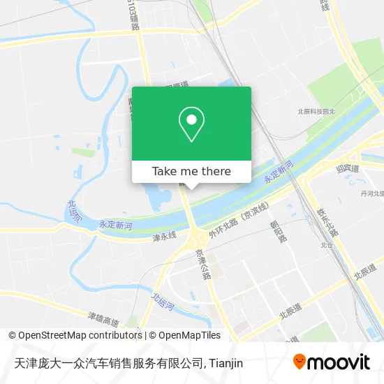 天津庞大一众汽车销售服务有限公司 map