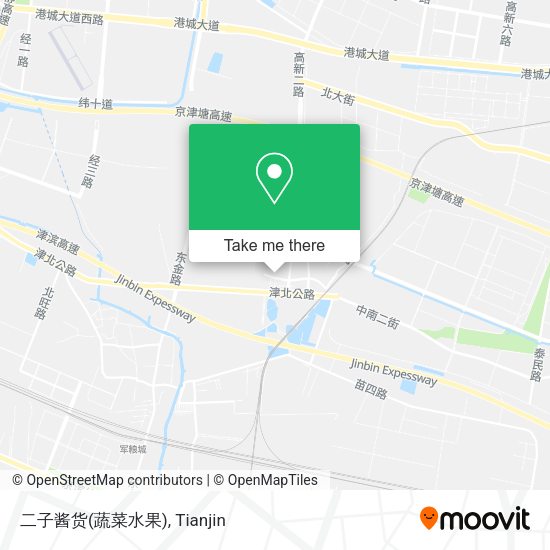 二子酱货(蔬菜水果) map