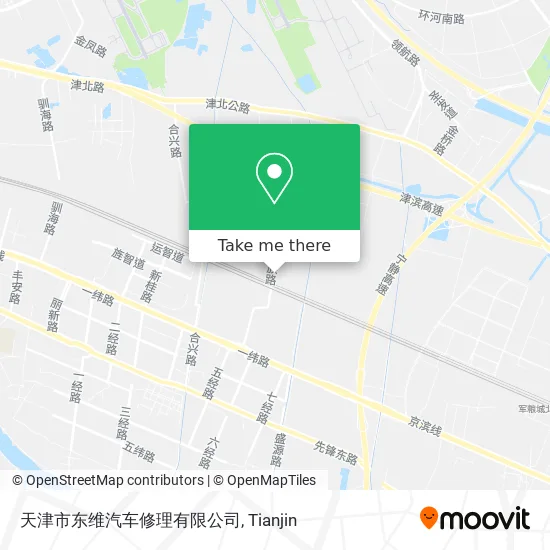 天津市东维汽车修理有限公司 map