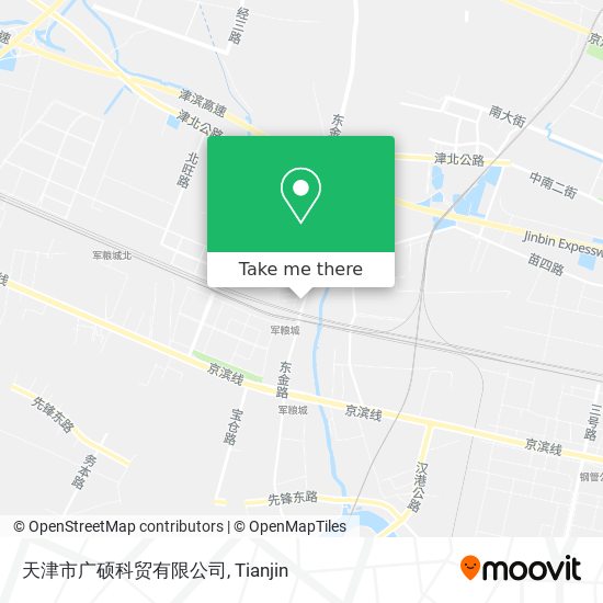 天津市广硕科贸有限公司 map
