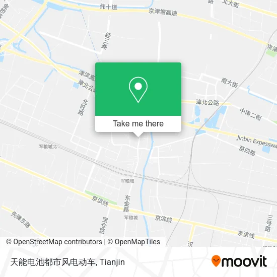 天能电池都市风电动车 map