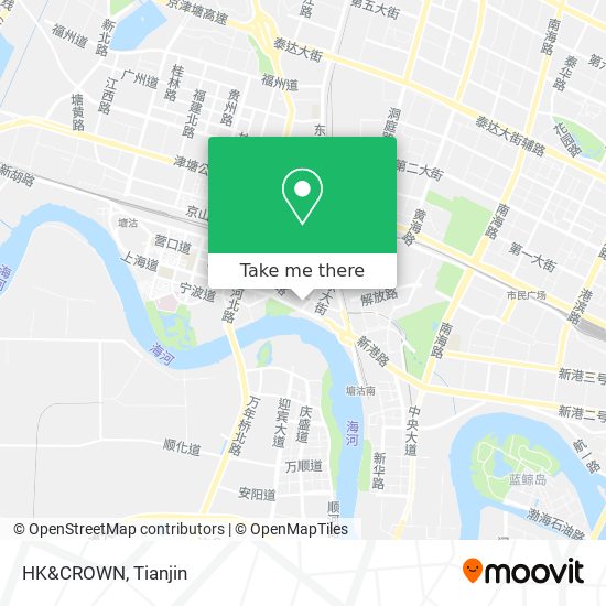 HK&CROWN map