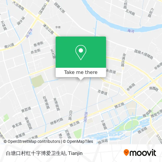 白塘口村红十字博爱卫生站 map