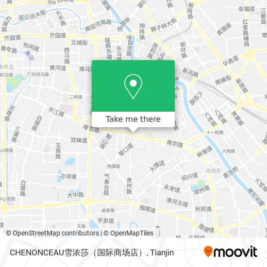 CHENONCEAU雪浓莎（国际商场店） map
