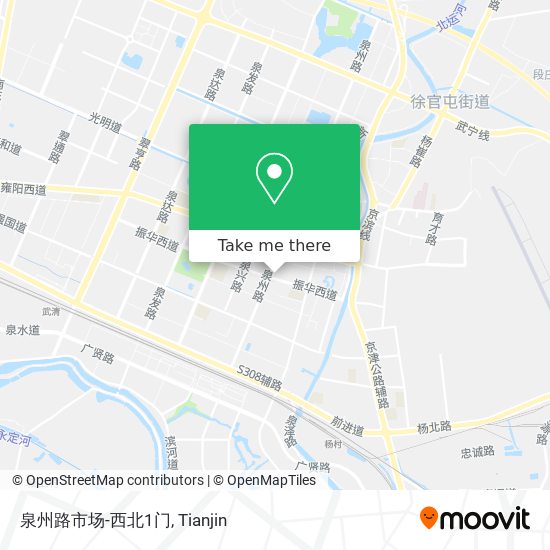 泉州路市场-西北1门 map