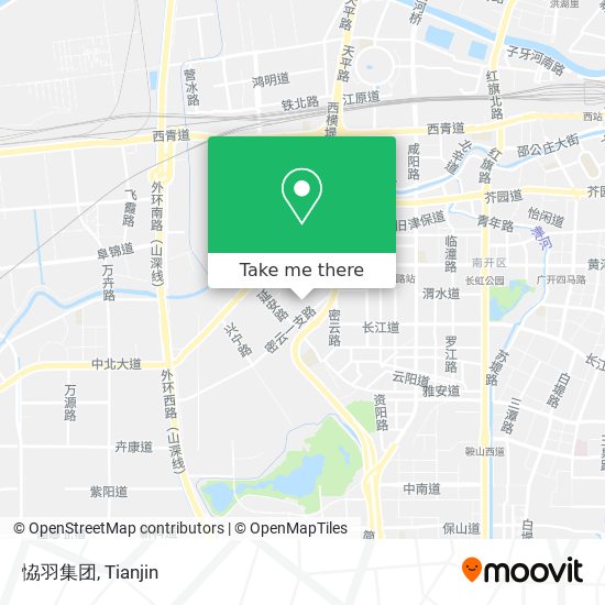 恊羽集团 map