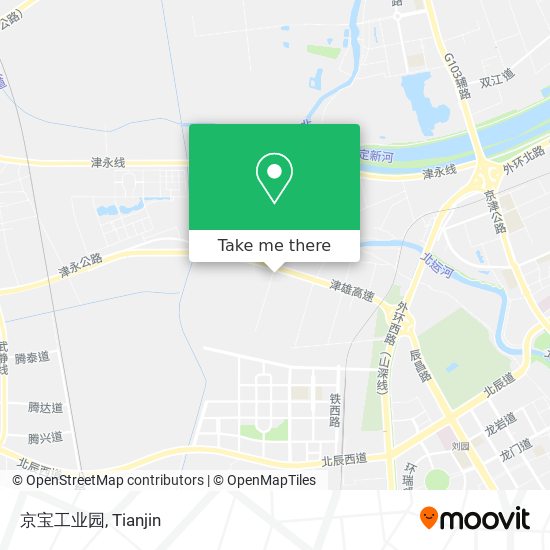 京宝工业园 map