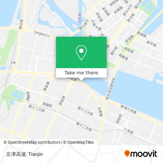 京津高速 map