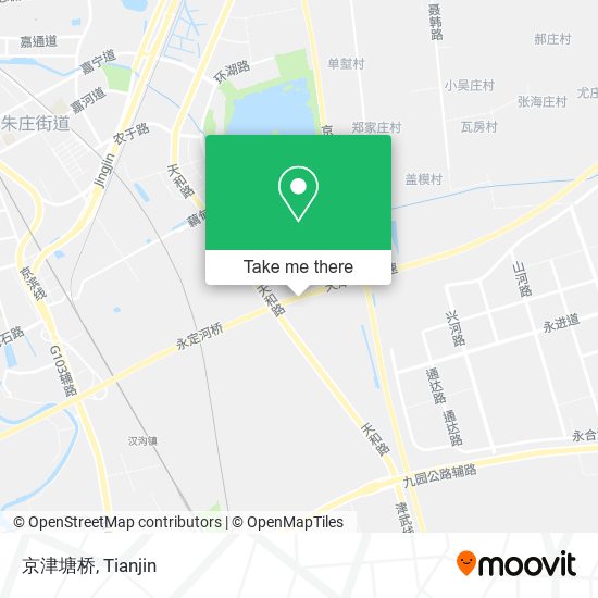 京津塘桥 map