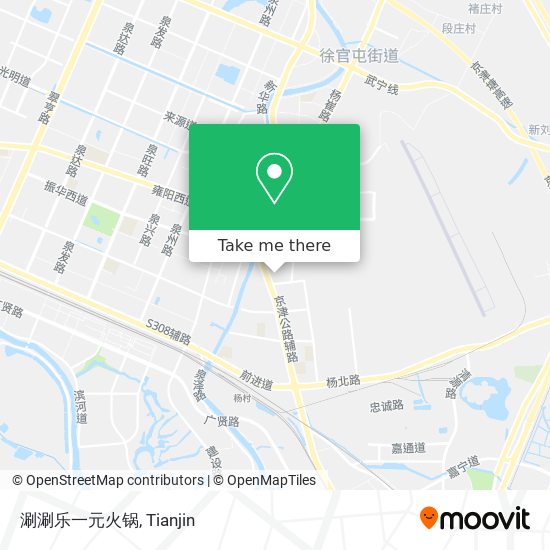 涮涮乐一元火锅 map