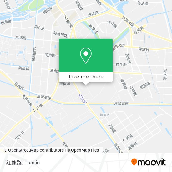 红旗路 map