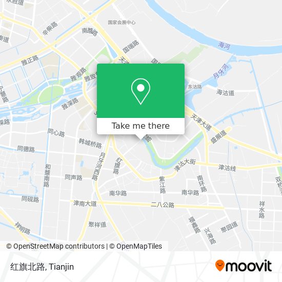 红旗北路 map