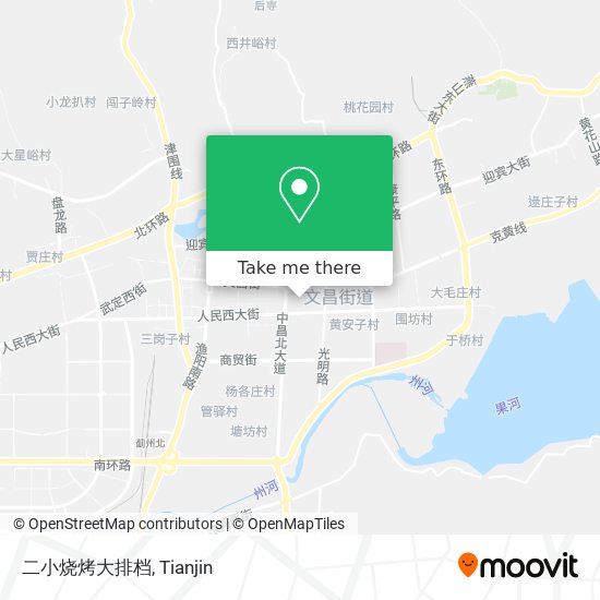 二小烧烤大排档 map