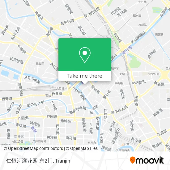 仁恒河滨花园-东2门 map