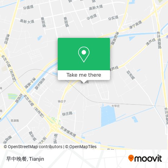 早中晚餐 map