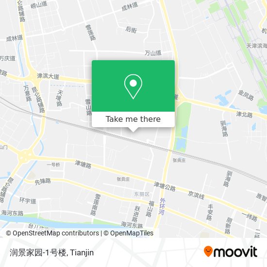 润景家园-1号楼 map