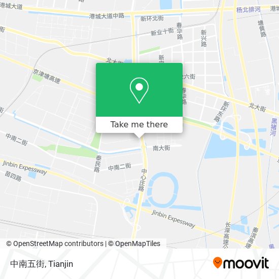 中南五街 map