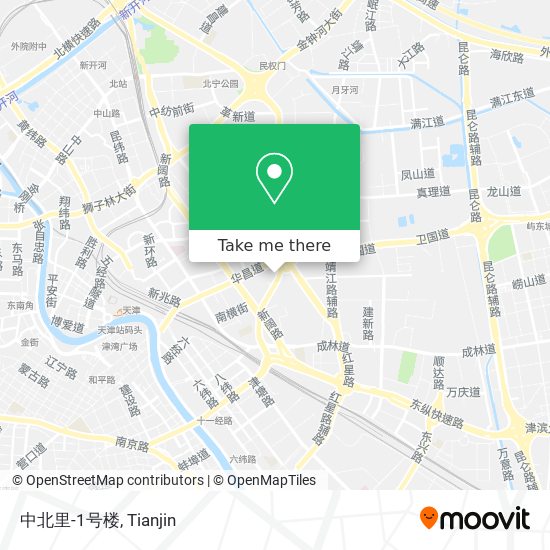 中北里-1号楼 map