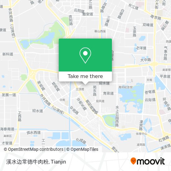 溪水边常德牛肉粉 map