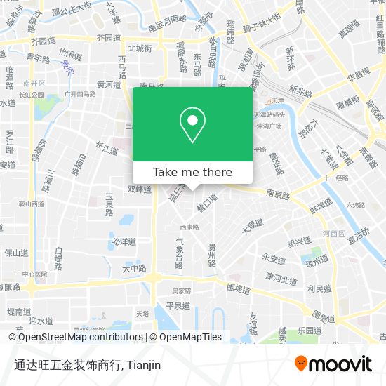 通达旺五金装饰商行 map