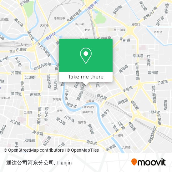 通达公司河东分公司 map