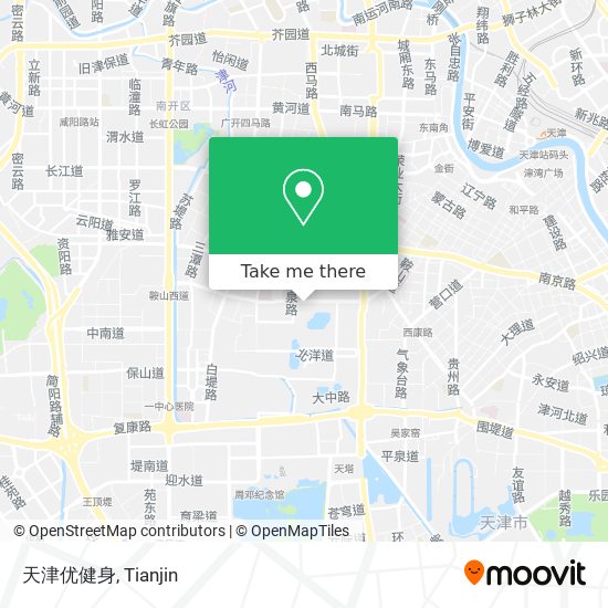天津优健身 map
