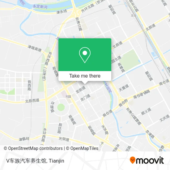V车族汽车养生馆 map