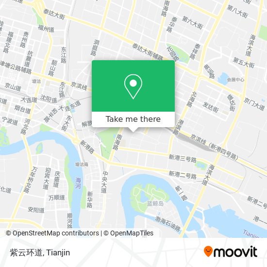 紫云环道 map